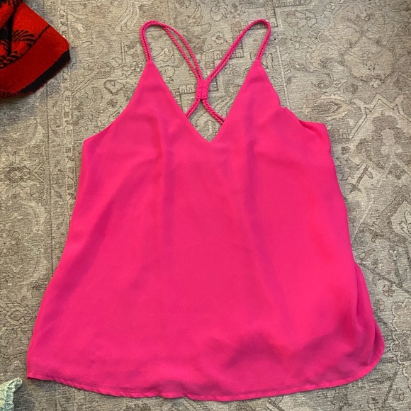 Naked Zebra Tops - Boutique Naked Zebra Braided Top size S